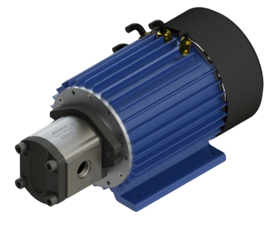 BLDC Hydraulic Pump motor assembly
